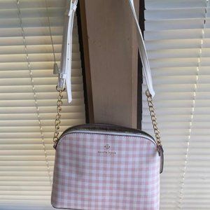 NANETTE LEPORE Pink and white bag